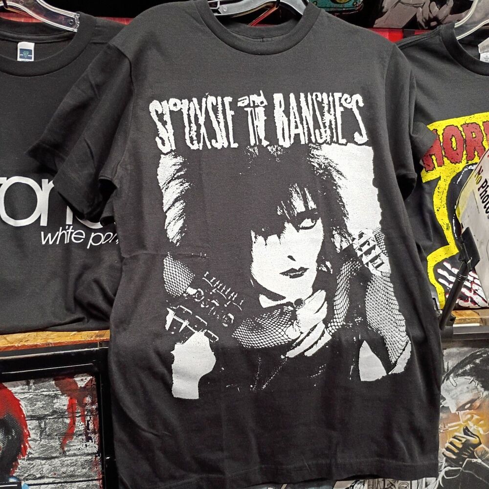 RARE siouxsie and the banshees 100% COTTON TEE ROCK BAND GOTH SIZE xs X-SMALL